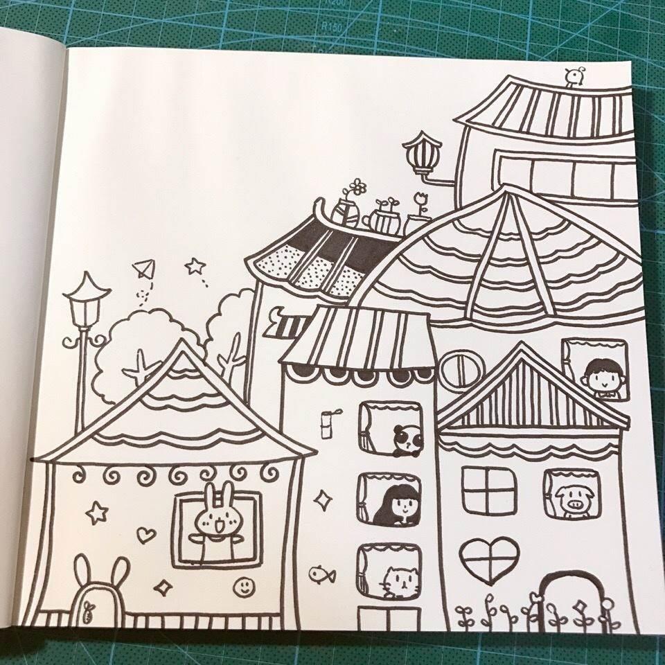 简笔画房子图片大全 简笔画房子图片大全带颜色