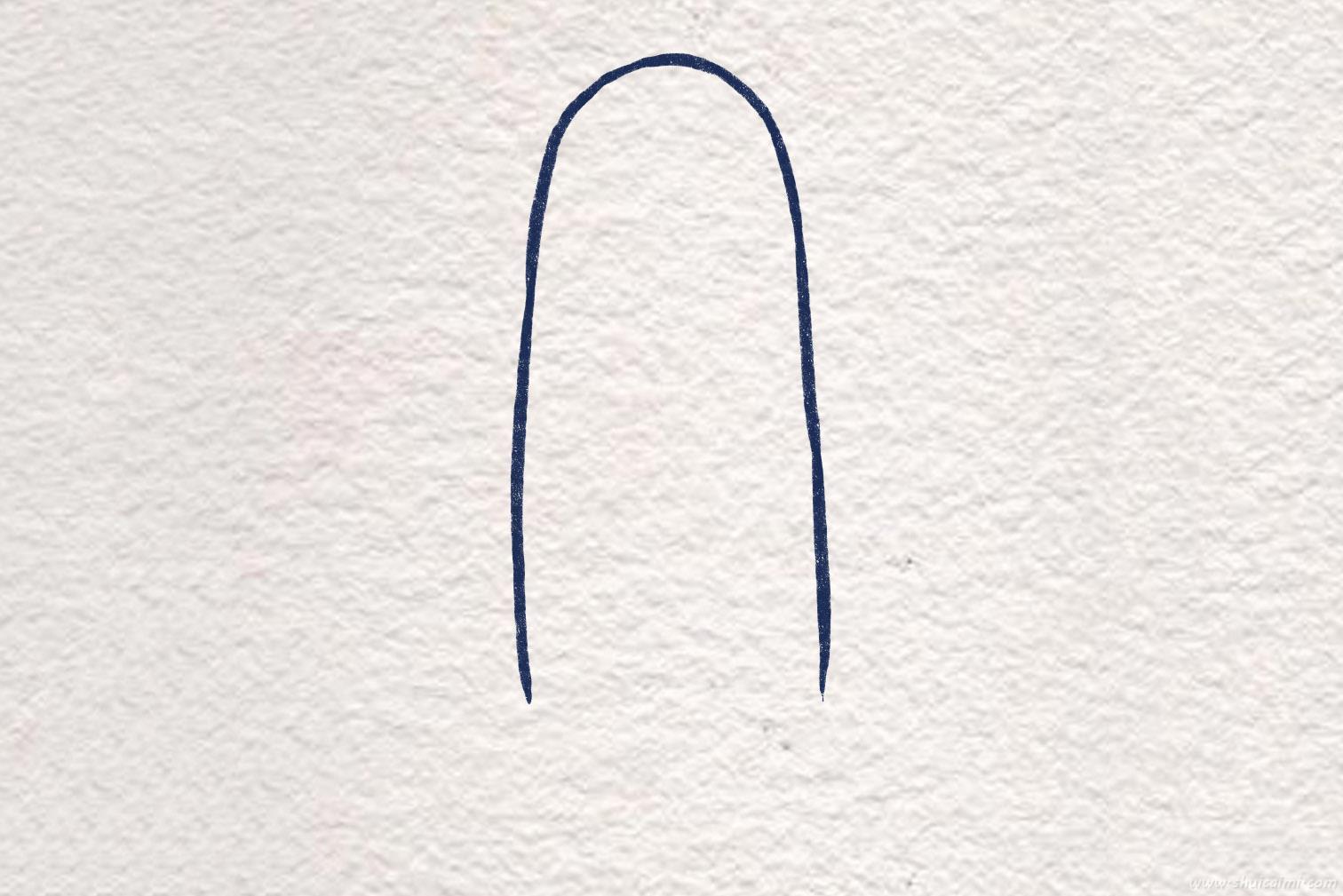 无脸男怎么画 无脸男简笔画简单又漂亮彩色