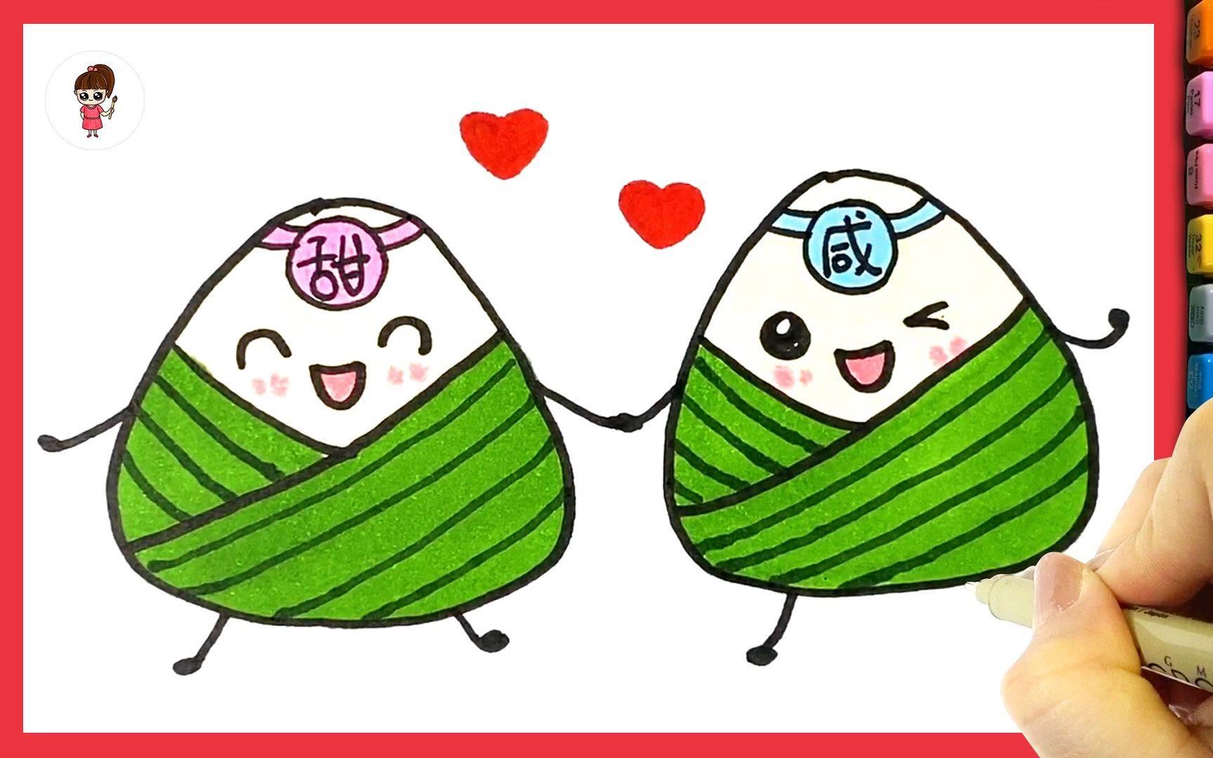 端午节的简笔画 端午节的简笔画图片大全