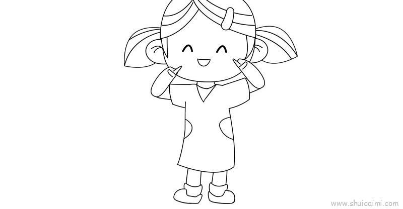 手账q版人物儿童画怎么画 手账q版人物简笔画步骤