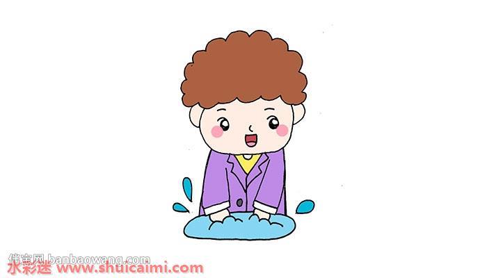 关于疫情防护简笔画怎么画？