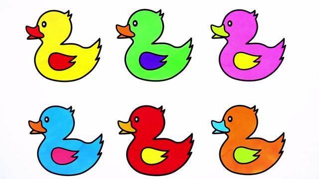 鸭子简笔画 鸭子简笔画简单可爱