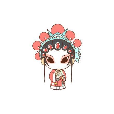 戏曲人物简笔画 戏曲人物简笔画花旦
