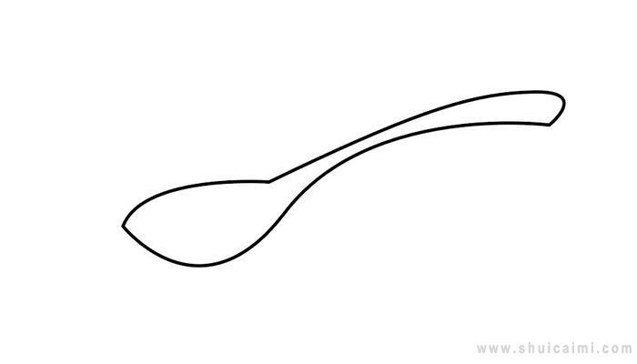 勺子简笔画怎么画 勺子简笔画画法