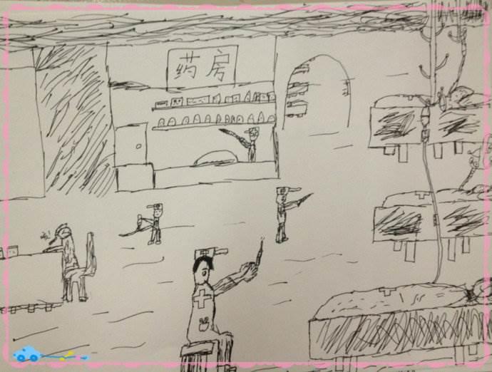 初三美术中考简笔画 初三中考美术艺考简笔画彩色