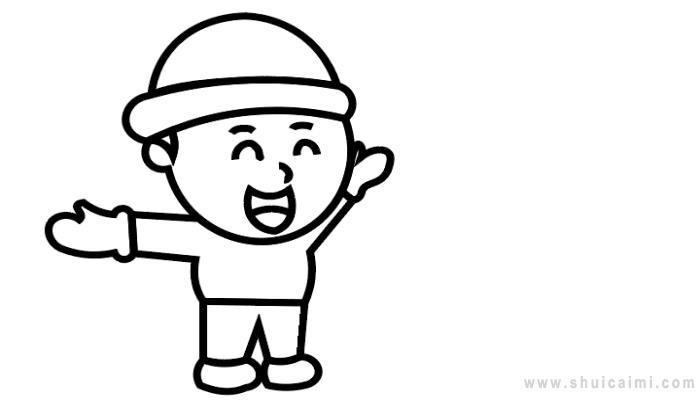 寒假生活简笔画怎么画 寒假生活简笔画图片大全