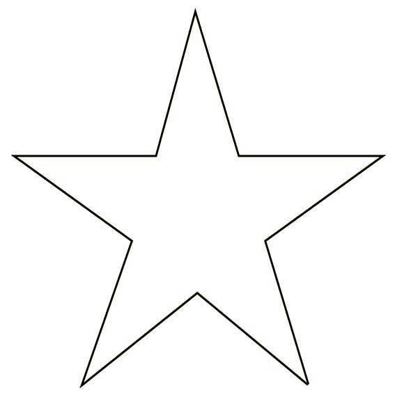 五角星简笔画 五角星简笔画图片