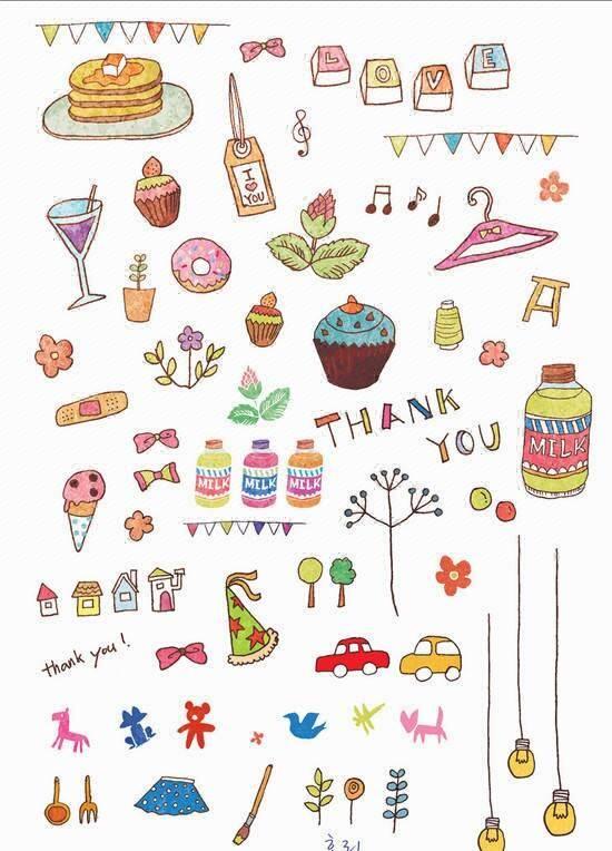 小装饰简笔画 小装饰简笔画可爱清新简单图案