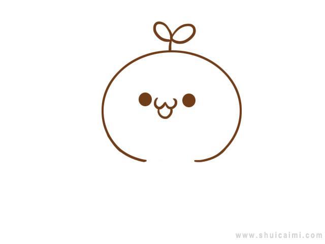 长草颜团子简笔画怎么画 长草颜团子简笔画好看