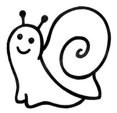 蜗牛简笔画图片大全 蜗牛简笔画图片大全大图彩色