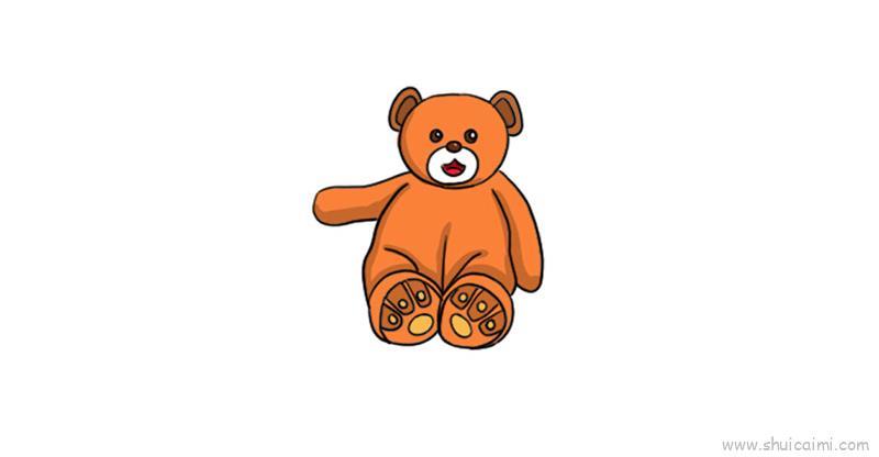 小熊儿童画怎么画 小熊简笔画图片大全