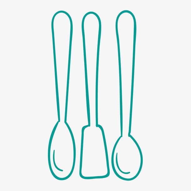 勺子简笔画 勺子简笔画图片