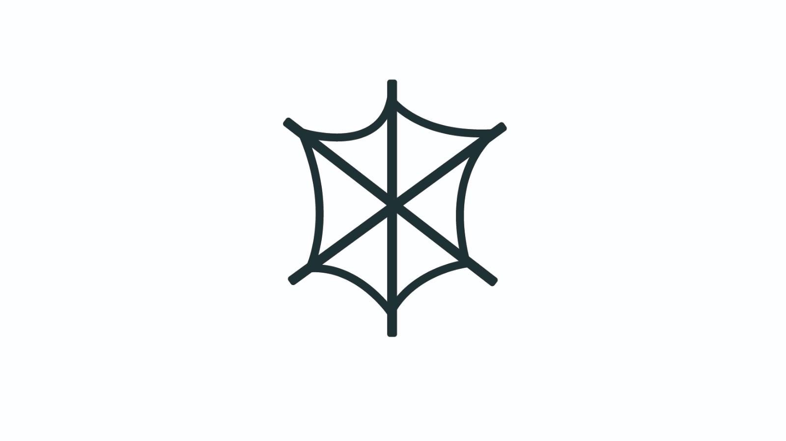 蜘蛛网简笔画怎么画 蜘蛛网简笔画图片大全