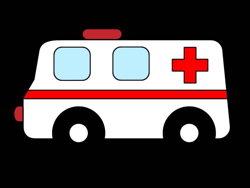 救护车简笔画 救护车简笔画儿童画
