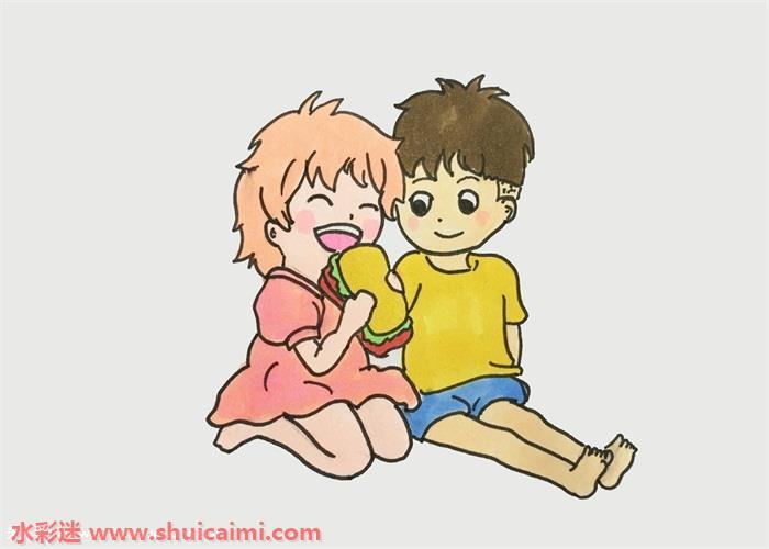 宗介波妞怎么画 宗介波妞简笔画简单好看
