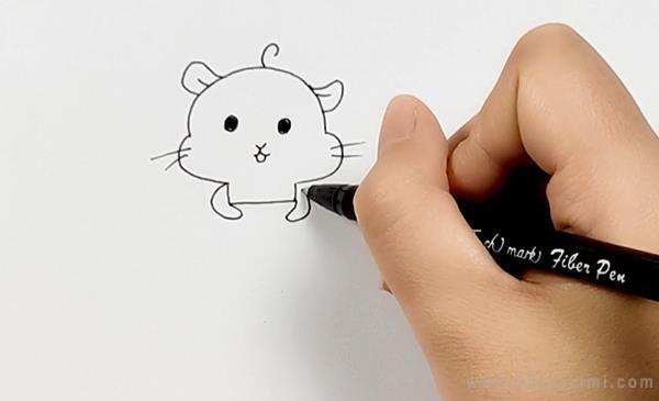 仓鼠弟弟简笔画怎么画 仓鼠弟弟简笔画画法