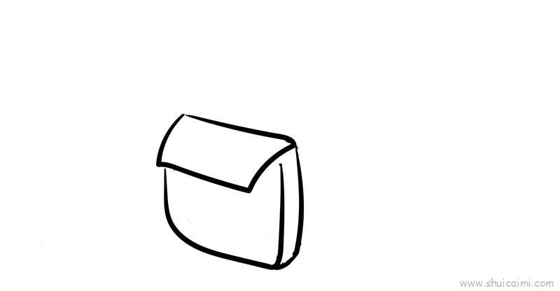 书包儿童画怎么画 书包简笔画图片