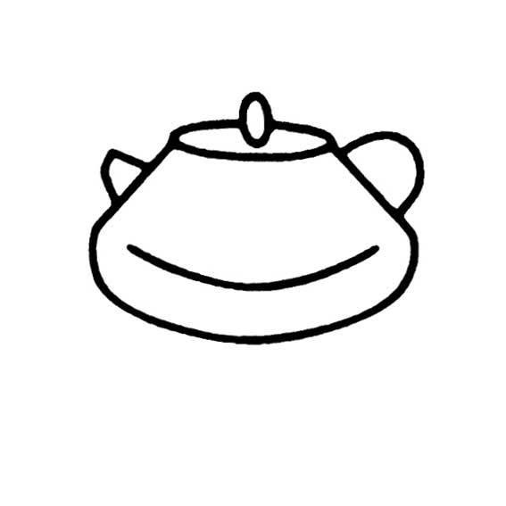 茶壶简笔画 茶壶简笔画彩色