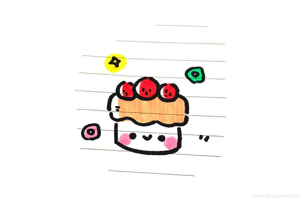 夏天的感觉怎么画