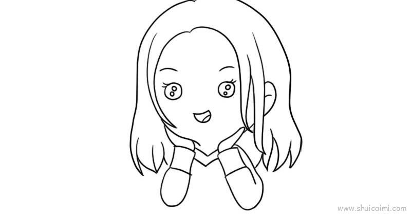 脸儿童画怎么画 脸简笔画画法