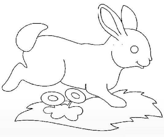 兔子笔刷素材简笔画 兔子笔刷素材简笔画大全