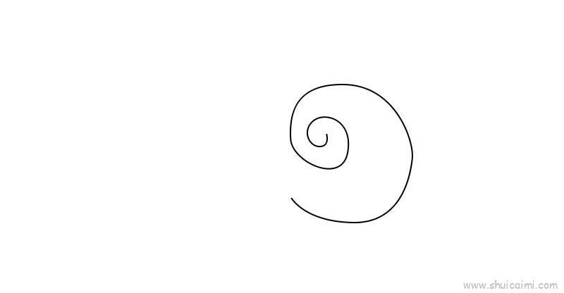 筋斗云儿童画怎么画 筋斗云简笔画图片