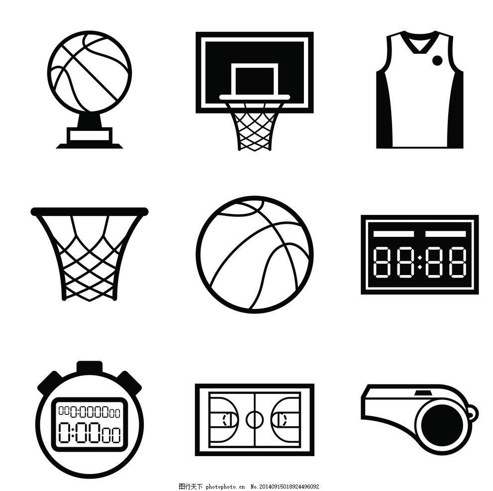 篮球怎么画简笔画 足球和篮球怎么画简笔画