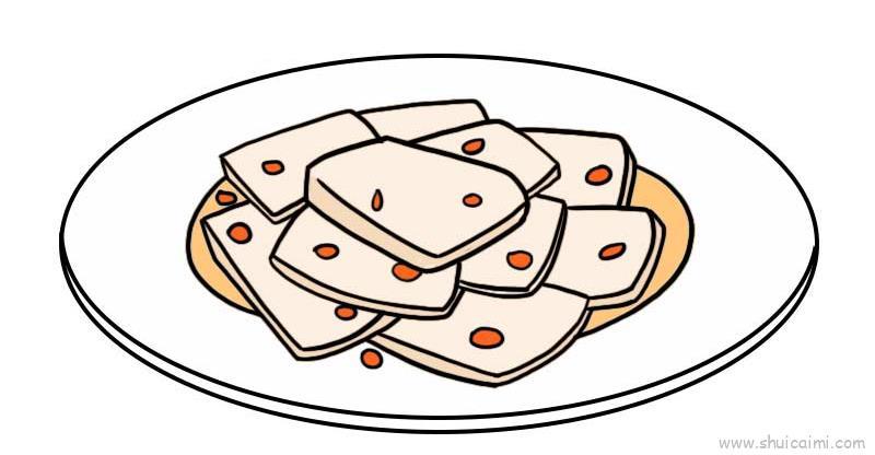 年糕儿童画怎么画 年糕简笔画简单又好看