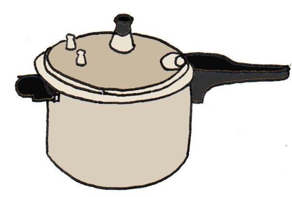 高压锅的简笔画怎么画 高压锅的简笔画简单又好看