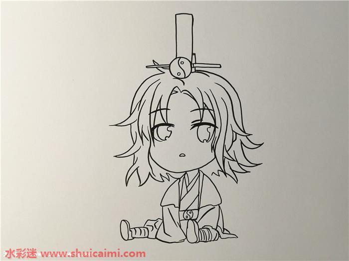 王权富贵怎么画 王权富贵简笔画简单易画