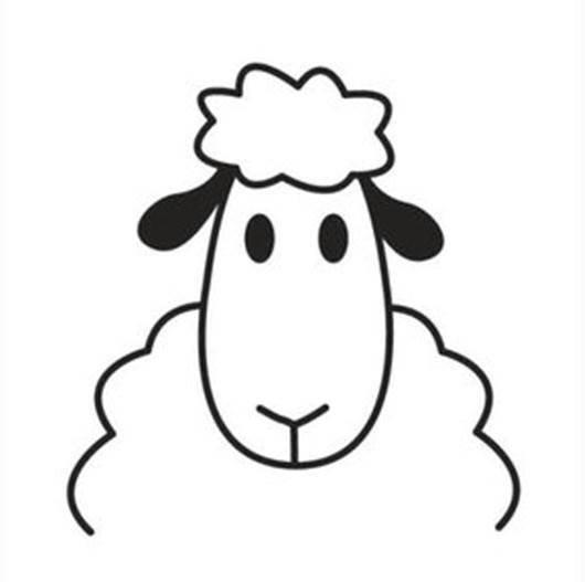 简笔画羊 简笔画羊的画法最简单