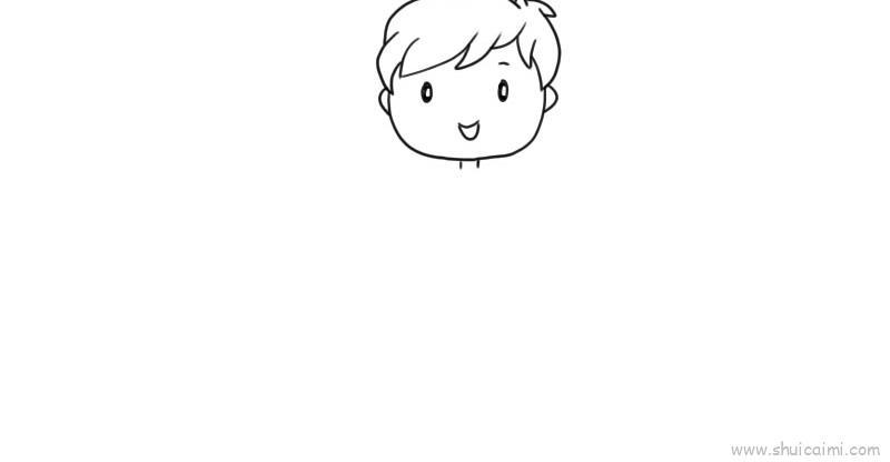 拿信封儿童画怎么画 拿信封简笔画简单