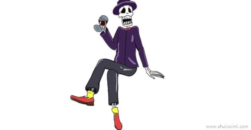 死神儿童画怎么画 死神简笔画画法