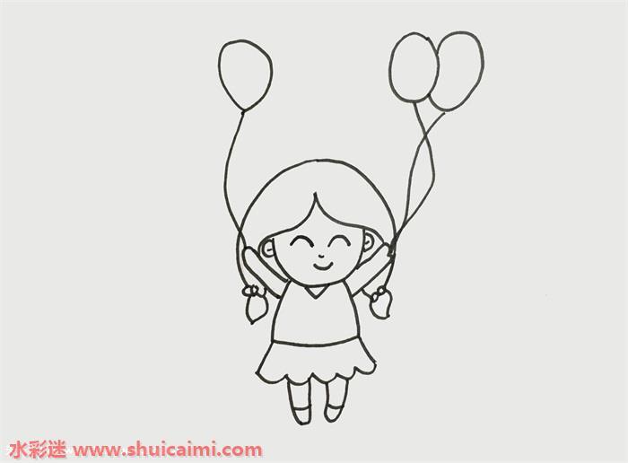 六一怎么画 好看六一简笔画步骤图