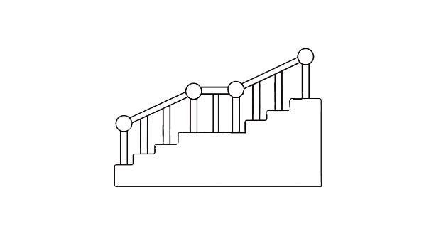 楼梯简笔画怎么画 楼梯简笔画步骤