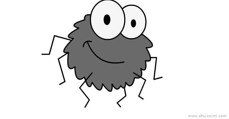 蚊子儿童画怎么画 蚊子简笔画步骤