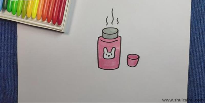 保温杯儿童简笔画怎么画 保温杯儿童画画法