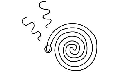 蚊香简笔画图片|像蚊香一样的图案怎么画