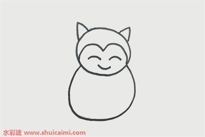 卡比兽怎么画 卡比兽简笔画简单好看