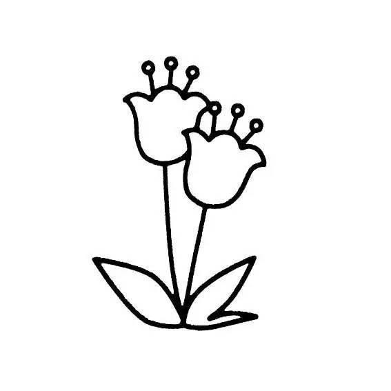简笔画植物 简笔画植物花草树木