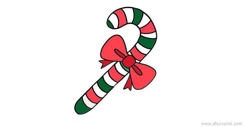 手杖儿童画怎么画 手杖简笔画步骤