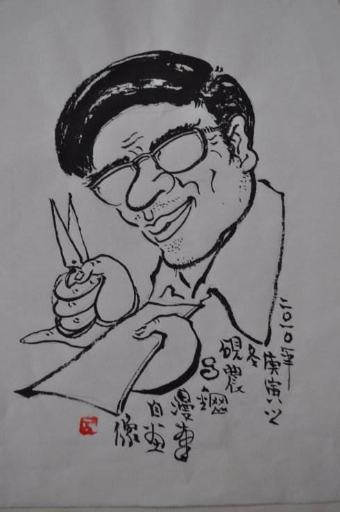 华罗庚简笔画 华罗庚简笔画卡通