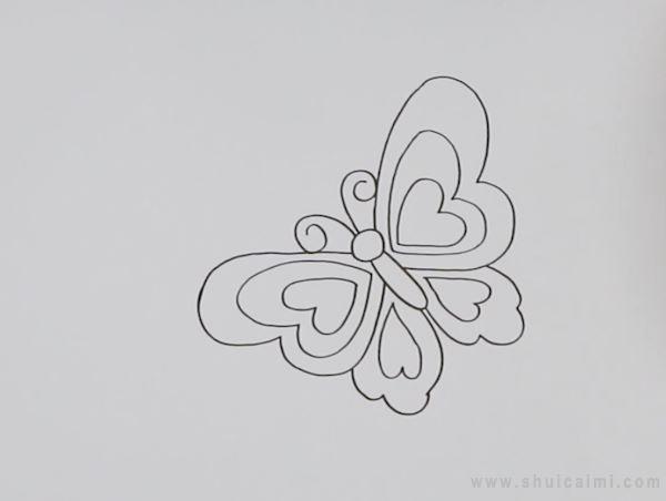 蝴蝶简笔画怎么画 蝴蝶简笔画步骤