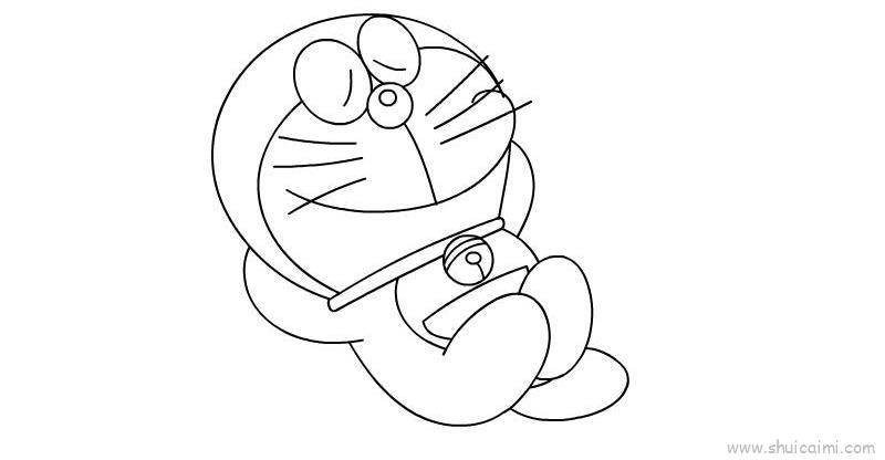 多啦A梦儿童画怎么画 多啦A梦简笔画画法