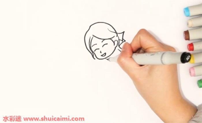 踢毽子怎么画 踢毽子简笔画漂亮卡通