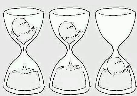 沙漏简笔画 时间沙漏简笔画