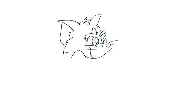 猫和老鼠简笔画怎么画 猫和老鼠简笔画画法
