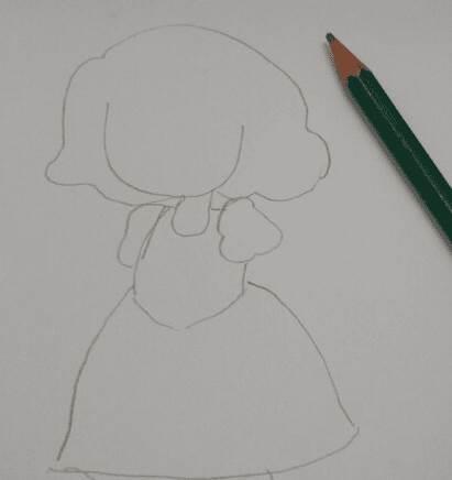 白雪公主简笔画图片 白雪公主简笔画图片大全可爱