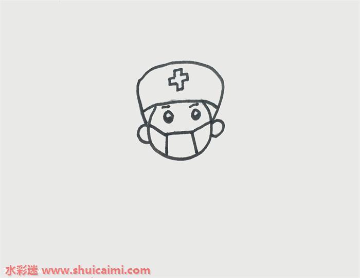 医生怎么画 医生简笔画漂亮彩色