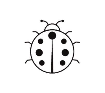 七星瓢虫简笔画 七星瓢虫简笔画图片大全